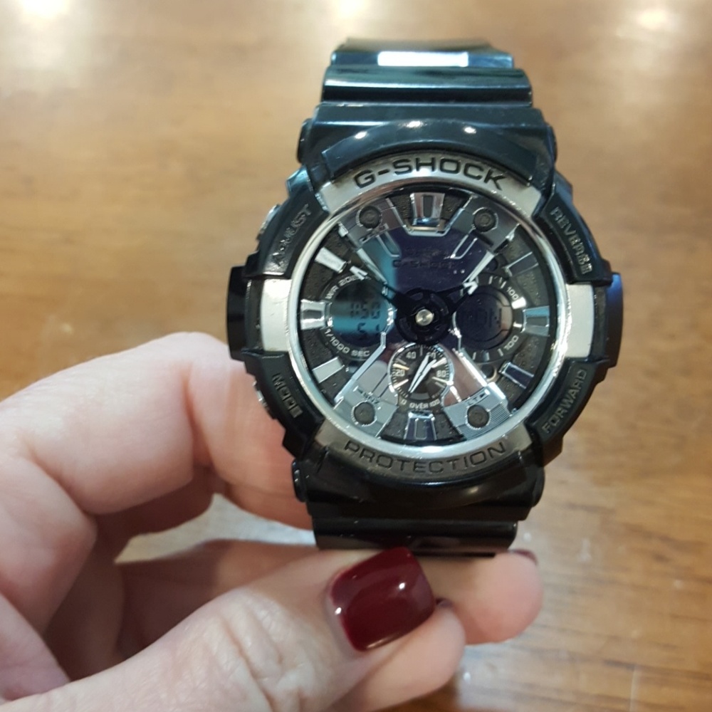 Black & Silver G-Shock